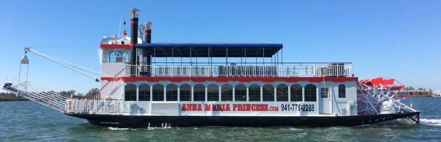 Anna Maria Princess paddle boat