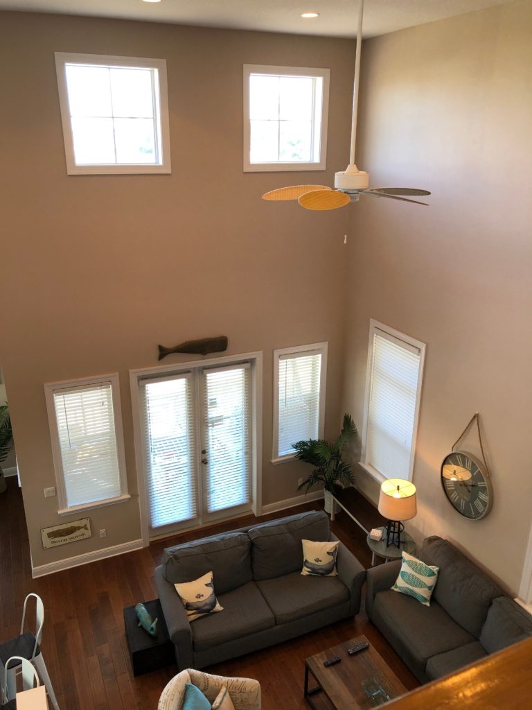 Sand & Sea Second Floor View Overlooking Living Room