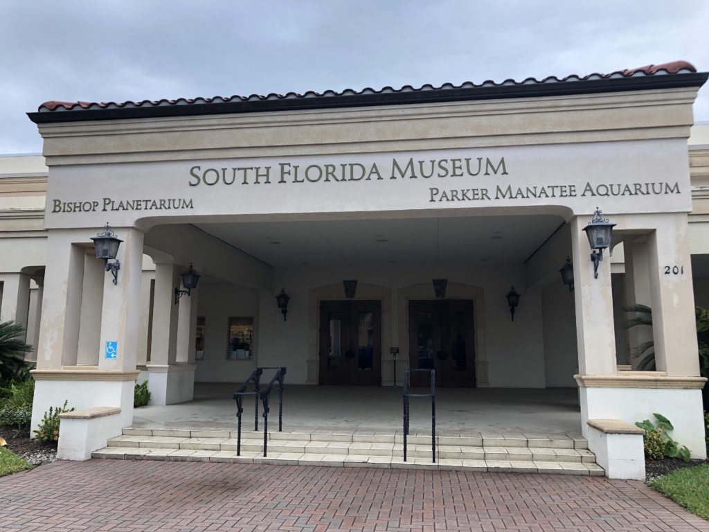 Entrance to the South Florida Museum 