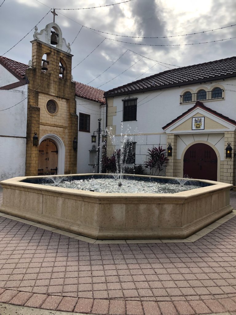 Spanish Courtyard and Fountain