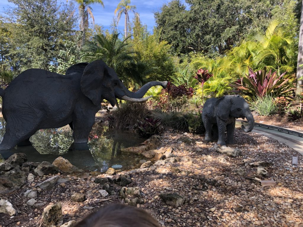 Life-sized LEGO® elephants - LEGOLAND Florida Rides
