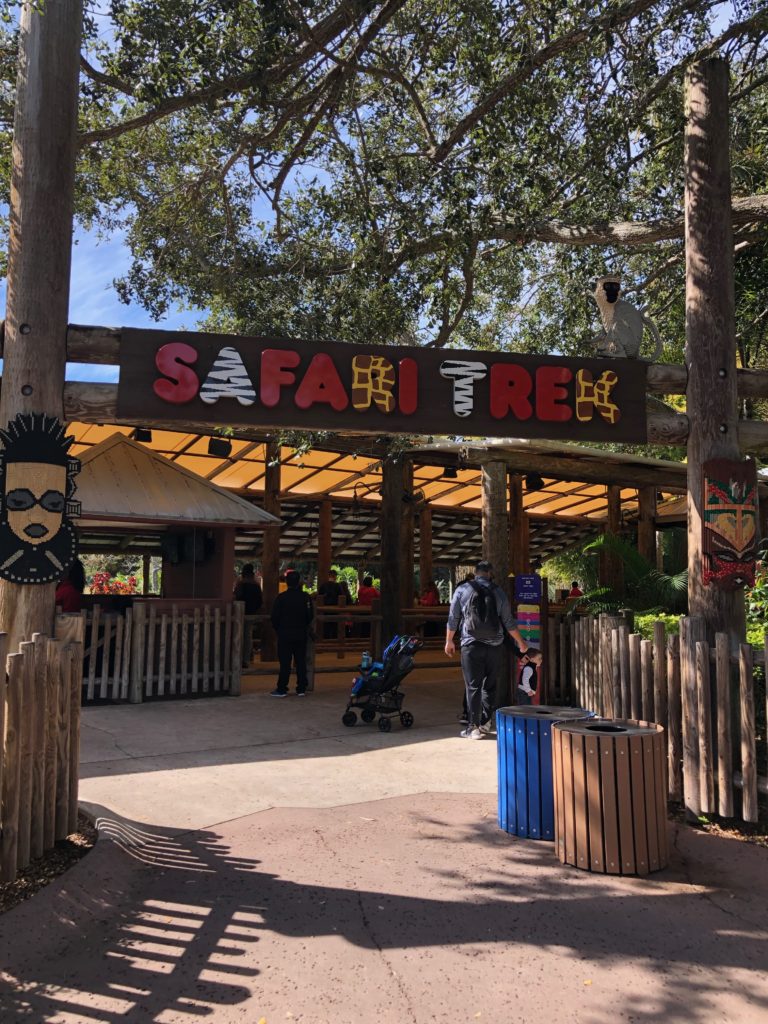 Safari Trek Ride Entrance