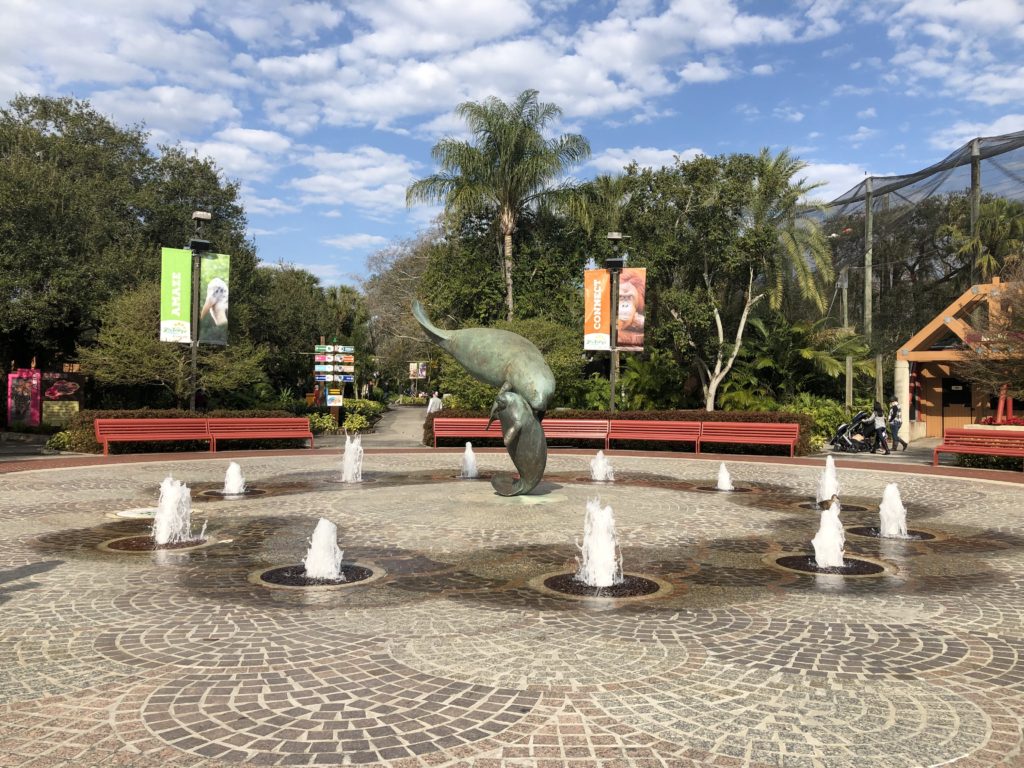 Manatee Fountain