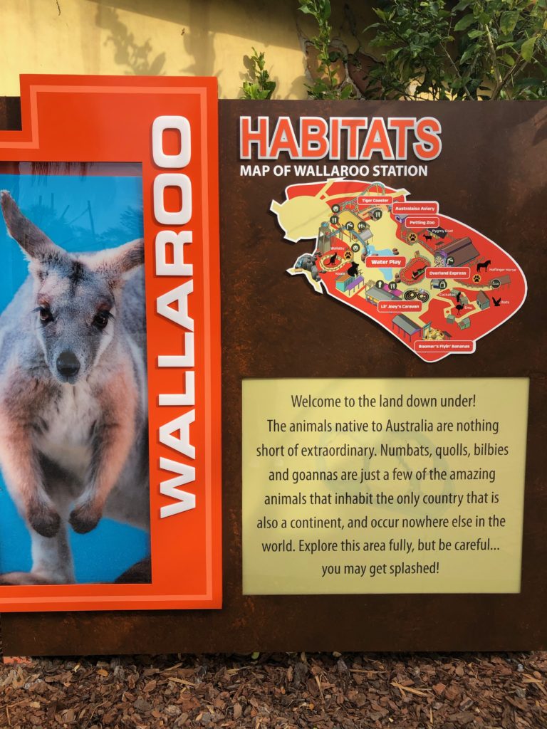 ZooTampa Map of Wallaroo Station