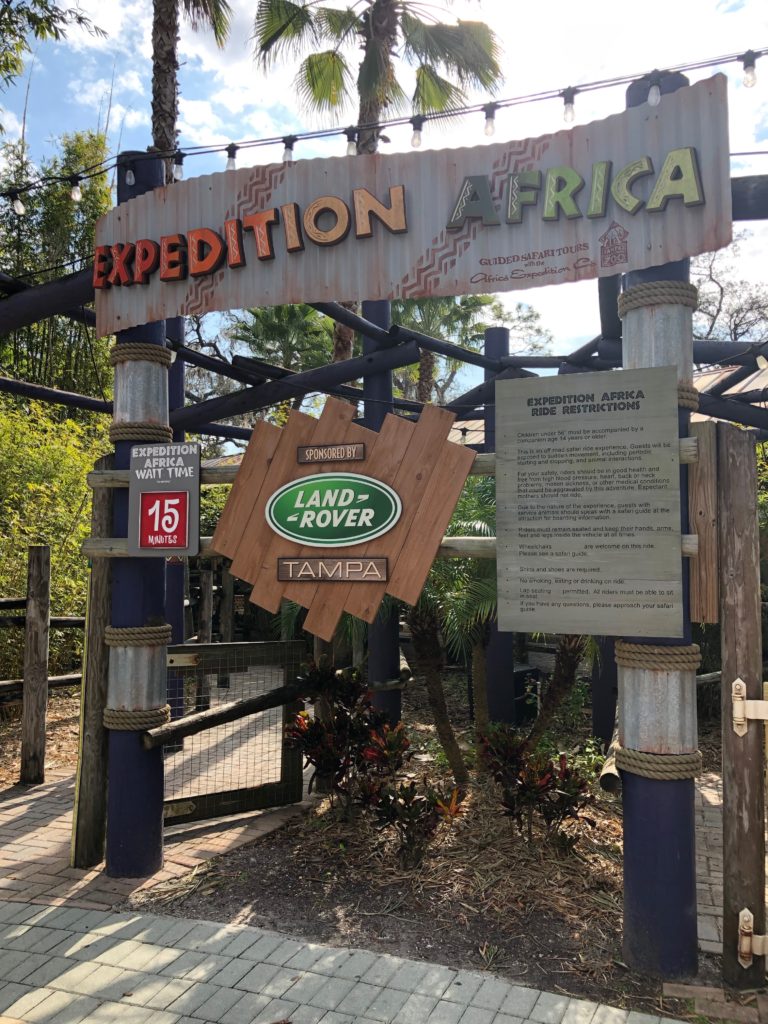 Expedition Africa Tram Ride