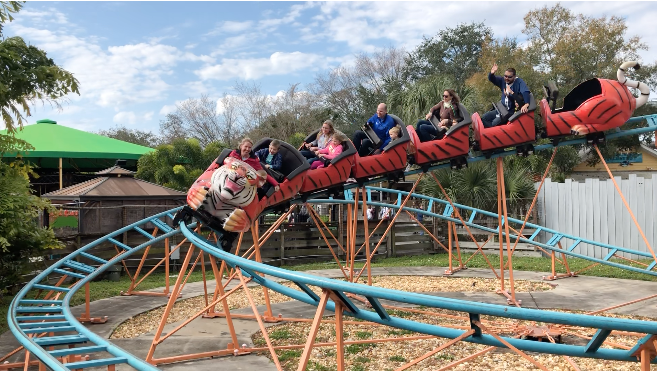 Tasmanian Tiger Family Roller Coaster