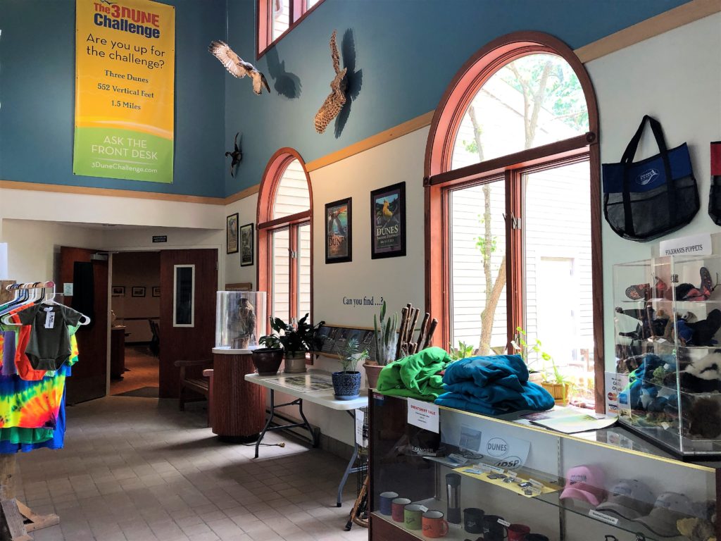 Indiana Dunes State Park Nature Center Lobby