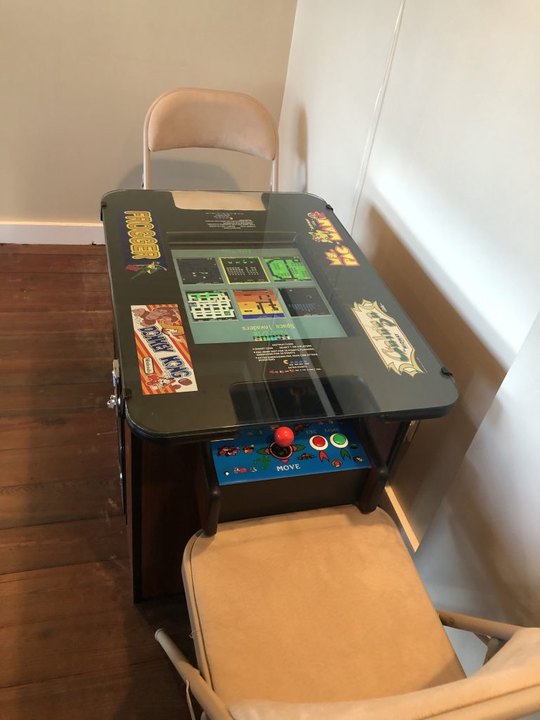 Vintage table top video game.