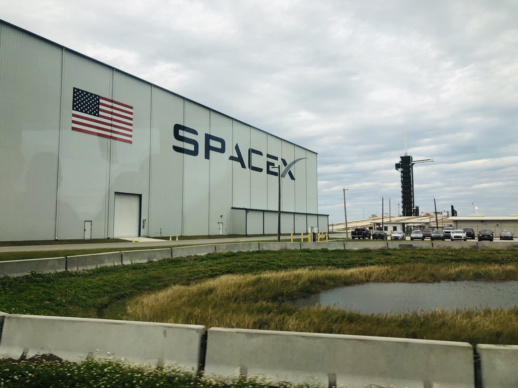 Launch pad 39A currently leased by SpaceX. 