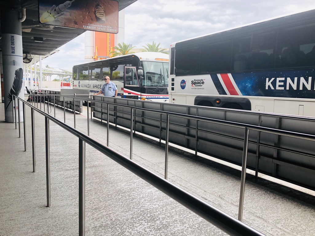 "Behind The Gates" Kennedy Space Center Tour Via Bus 