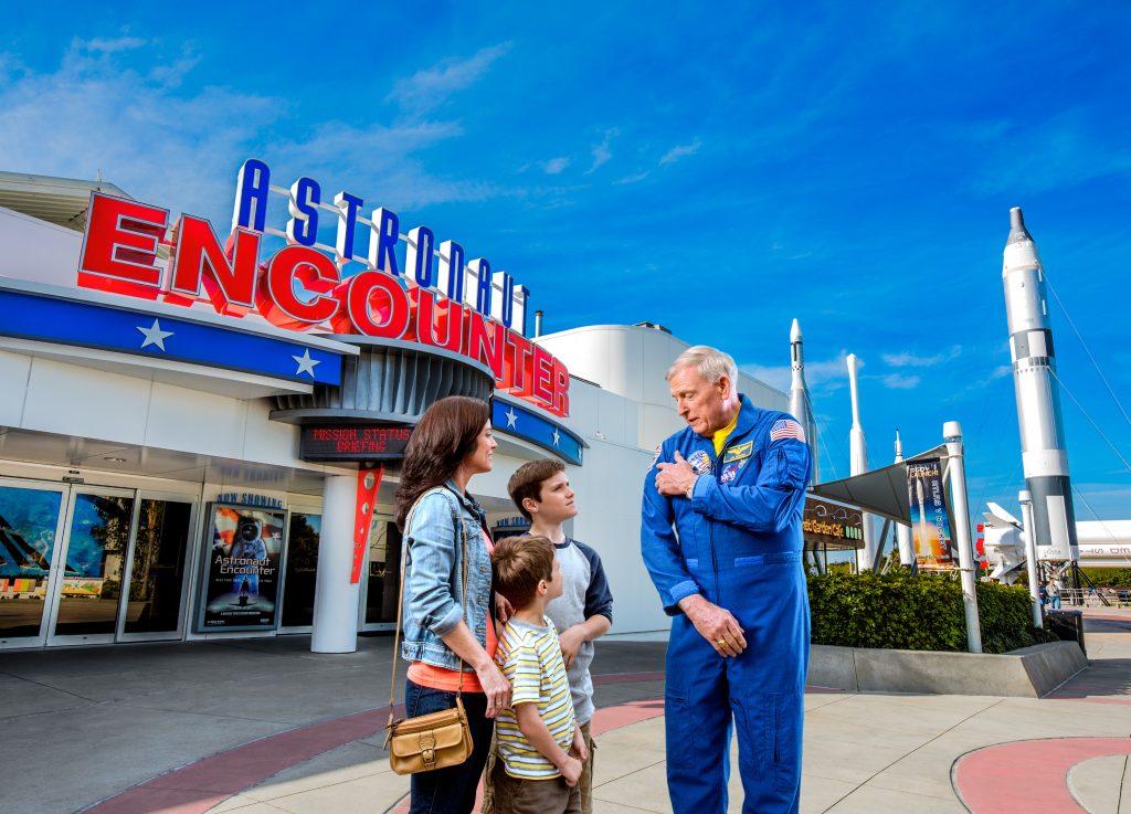 Astronaut Encounter with Astronaut Jon McBride (Photo Courtsey - Kennedy Space Center)