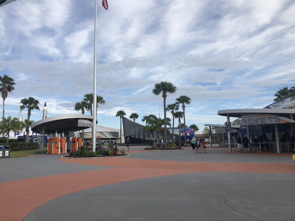 Entrance for your Kennedy Space Center Tour