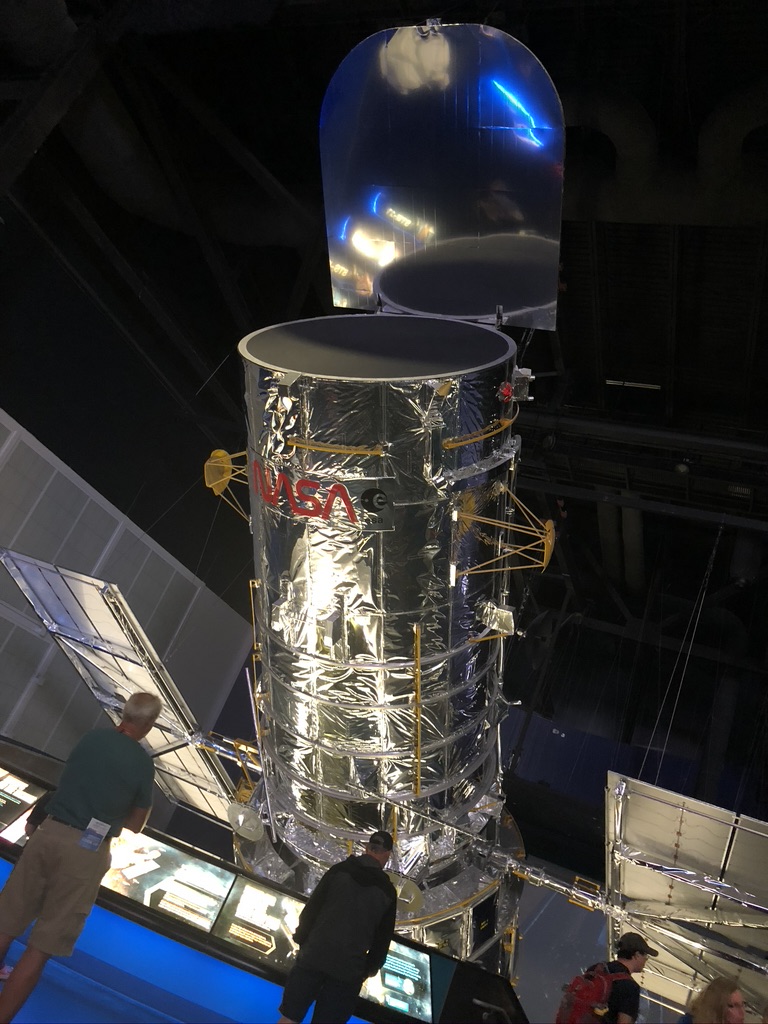 Recreation of the Hubble Telescope.