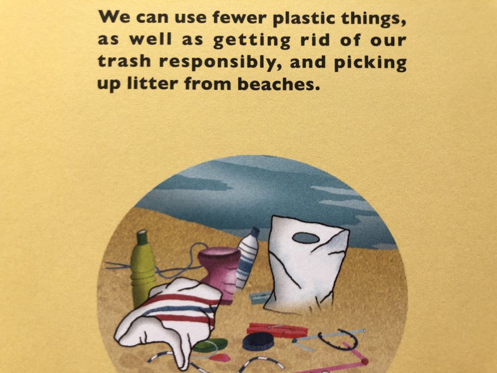 Image of plastic pollution inside Atlas of Ocean Adventure