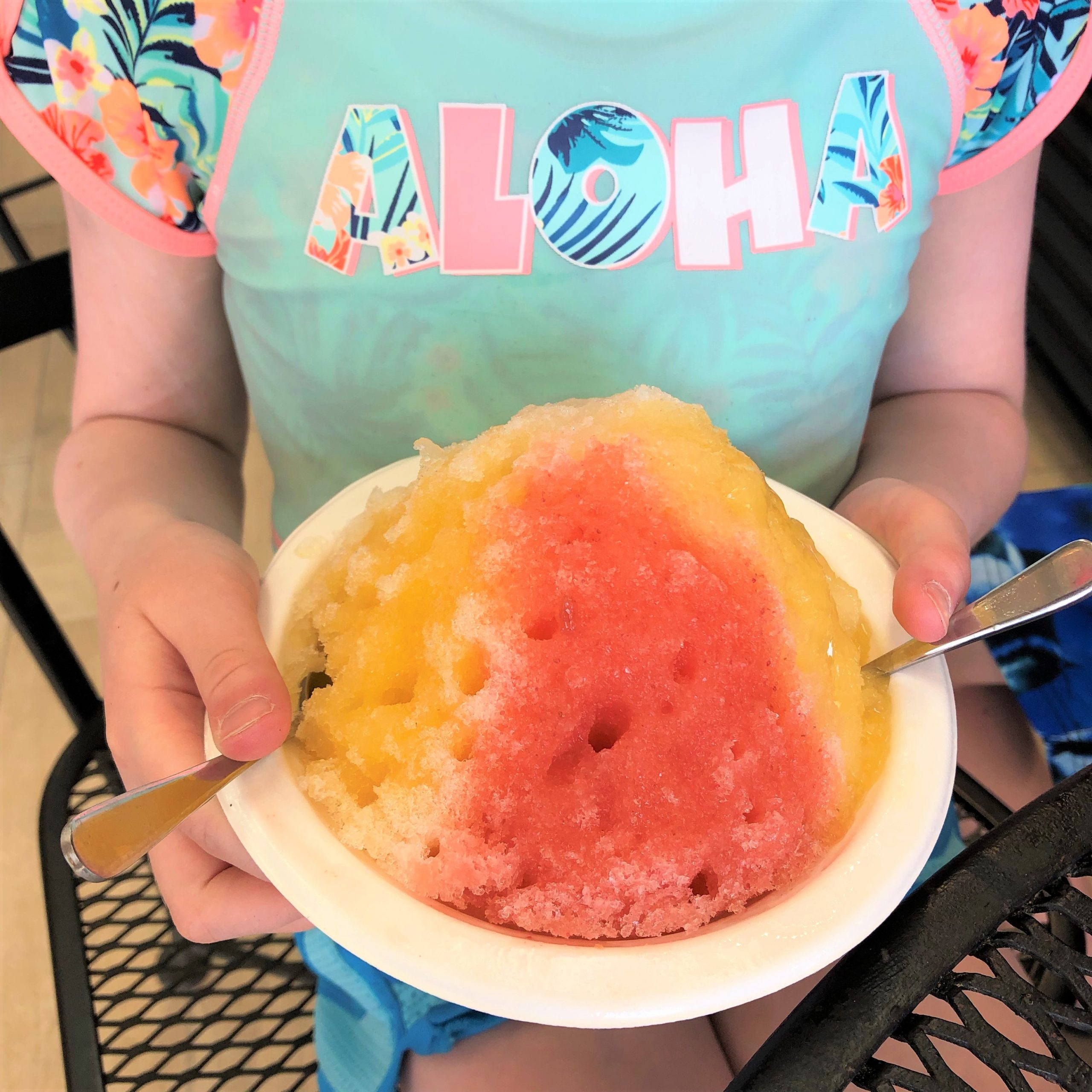 Your Bliss Cafe, Kihei.  Organic Shave Ice Maui