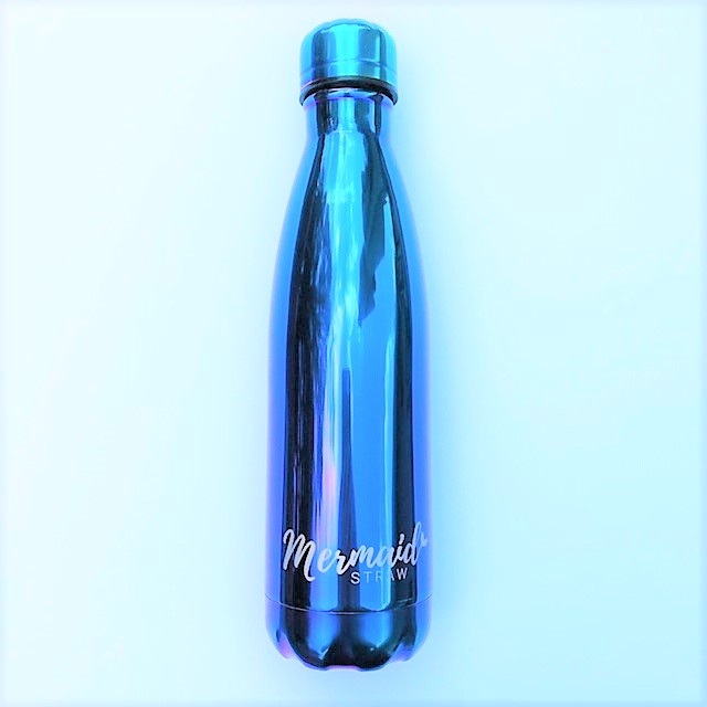 Mermaid Straw Review, water bottle