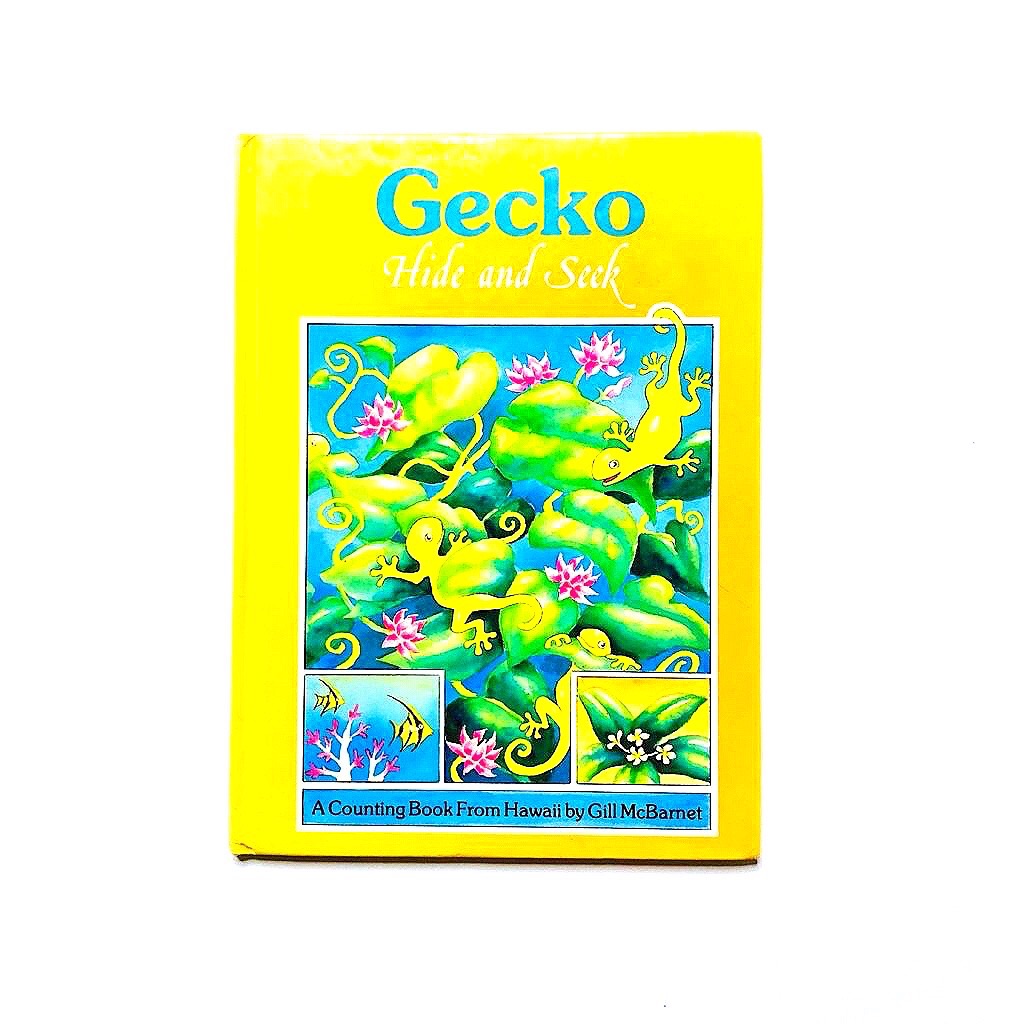 Gecko Hide and Seek.  Children's books about Hawaii.  Hawaiian Children's Books. 