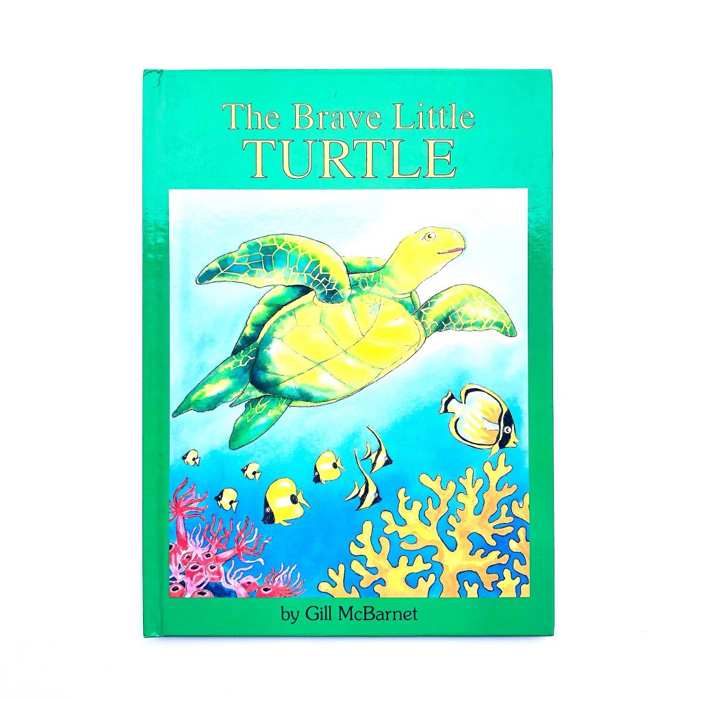 The Brave Little Turtle.  Children's books about Hawaii.  Hawaiian Children's Books. 