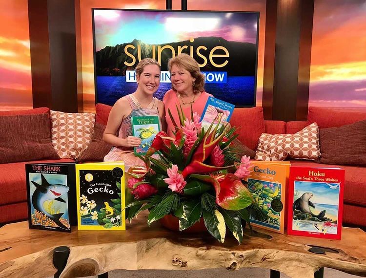 Hawaiian children's books by Gill McBarnet and daughter Tara on Sunrise Hawaii News Now