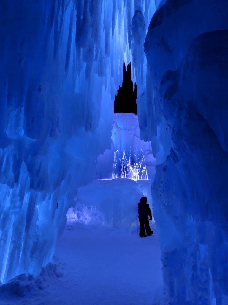 Ways to embrace winter: Visit an Ice Castle (Photo courtesy of KMFiswriting.com)
