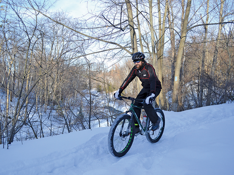 Ways to embrace winter: Fat Tire Biking - Photo Courtesy of www.petoskeyarea.com