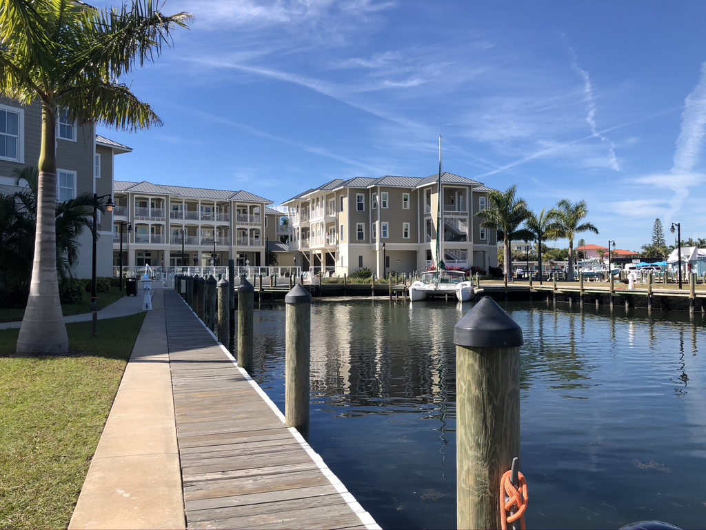 Waterline Marina docks.