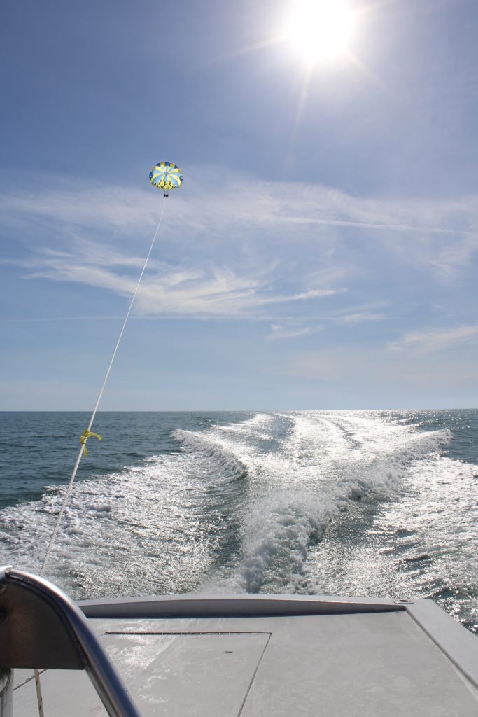 Parasailing on Anna Maria Island with Bradenton Beach Parasailing. 