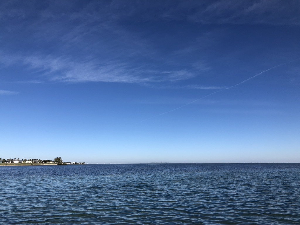 View of the Tampa Bay from Anna Maria Island