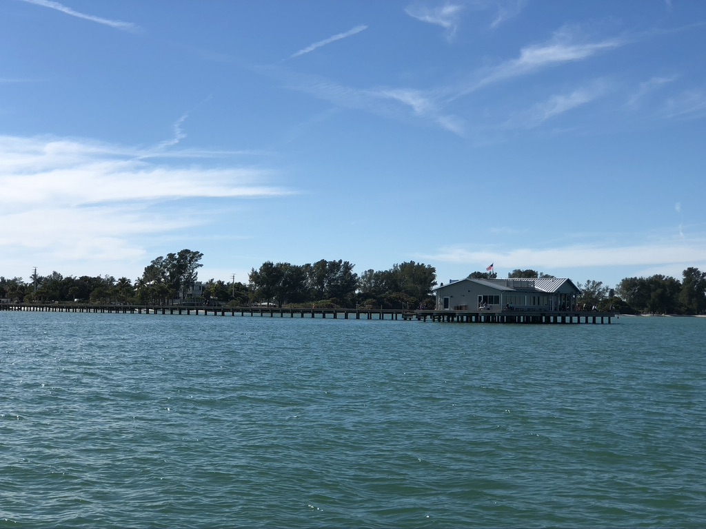 Anna Maria City Pier from the water