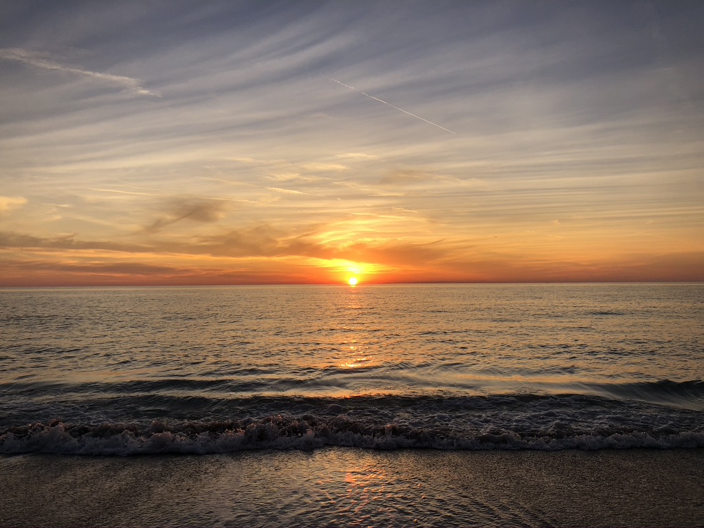 Sunset on Anna Maria Island, FL - Best Multigenerational Vacation Destination. 