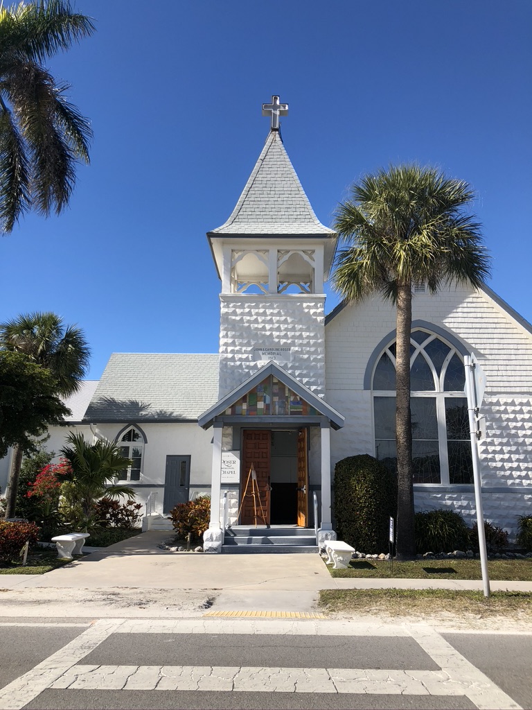 Roser Community Church located on Pine Avenue - Anna Maria Island for families. 