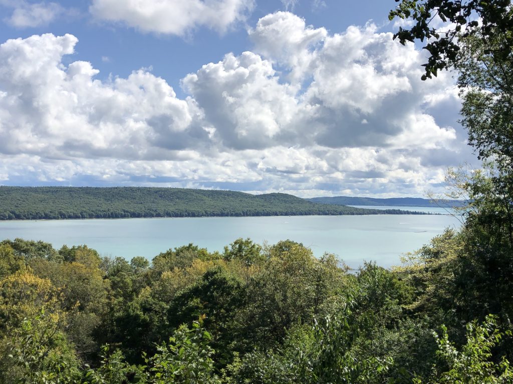 View of Alligator Hill inside the Pierce Stocking Scenic Drive.