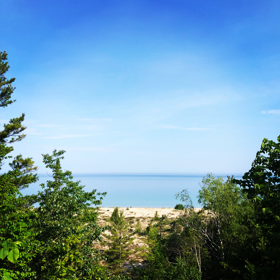 View from the Manitou Scenic Overlook