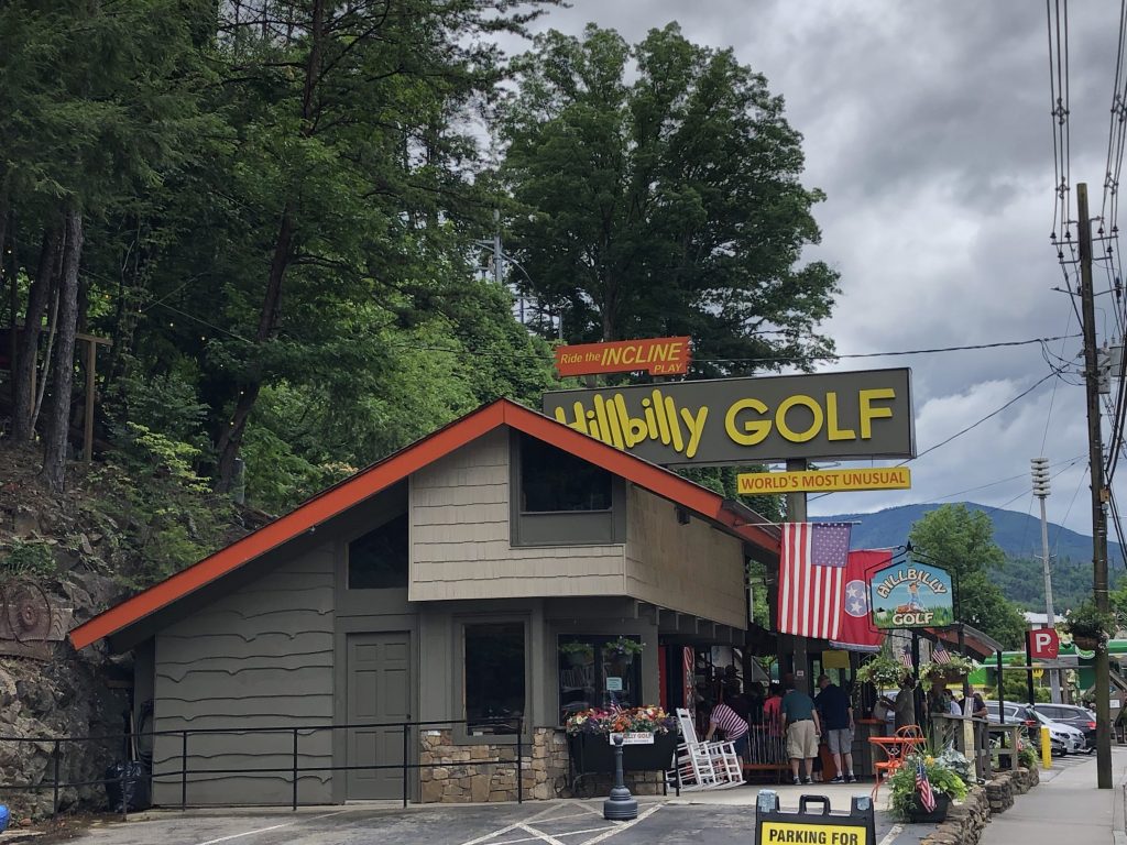 Hillbilly Golf Gatlinburg, Ticket booth