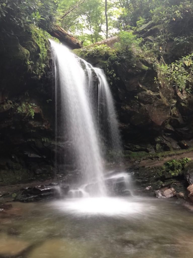 Trillium Gap Trail - Grotto Falls 