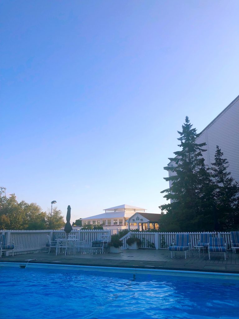 Mission Point Resort Pool & Hot Tub Area