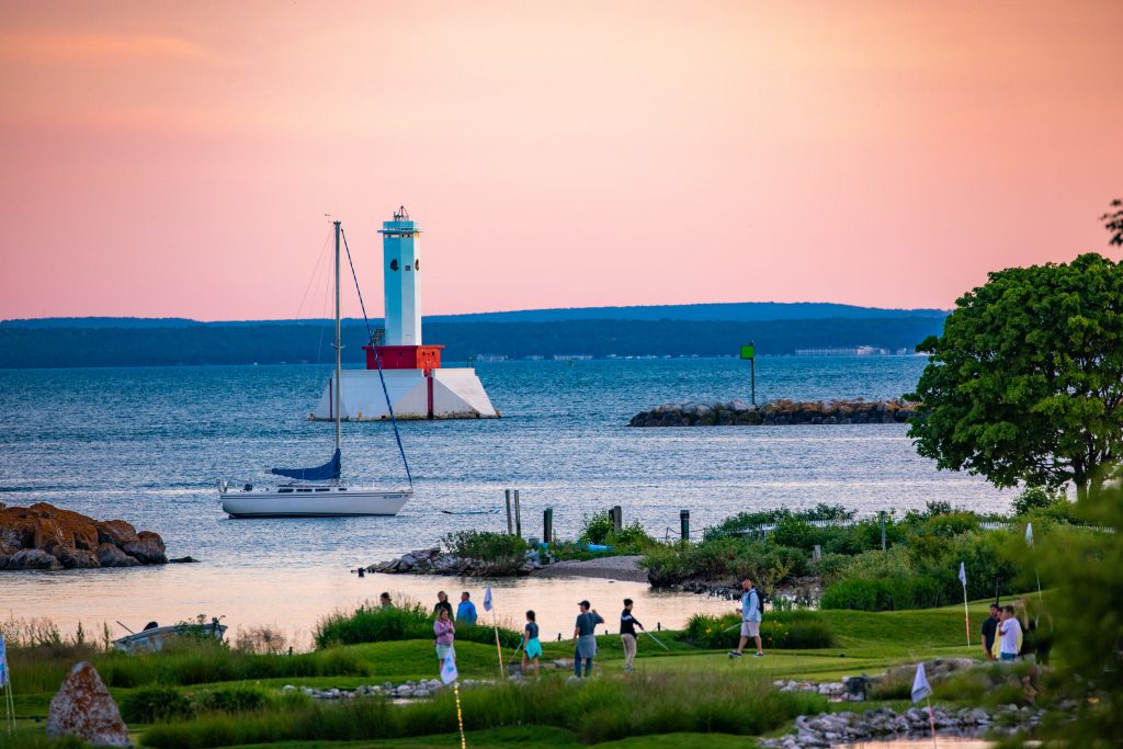 Greens of Mackinac Putting Greens - Image Courtesy MissionPoint.com