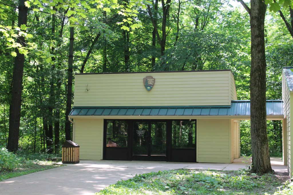 Restrooms at Chellberg Farm, Indiana Dunes National Park