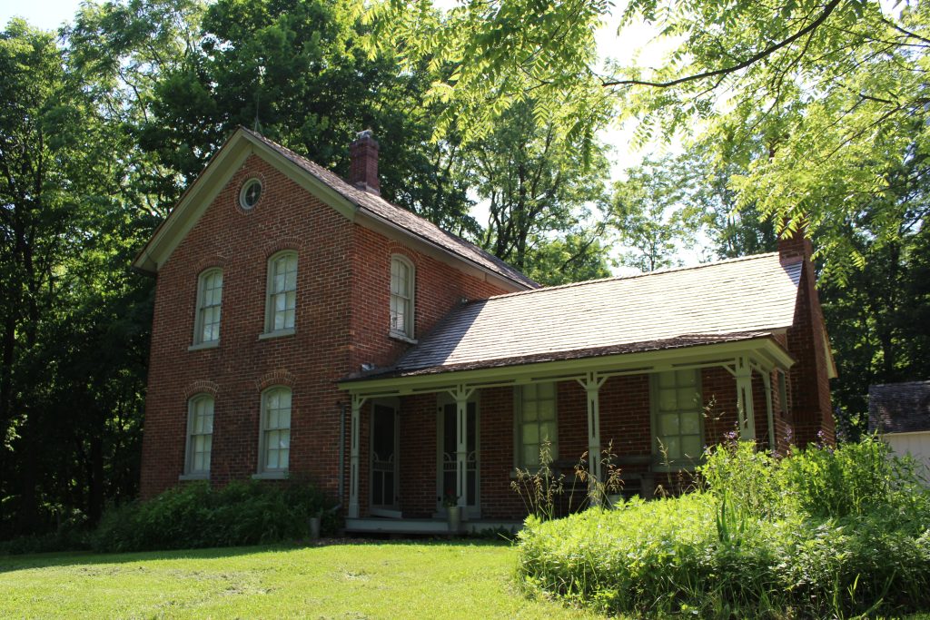 Chellberg Farm house at Indiana Dunes National Park