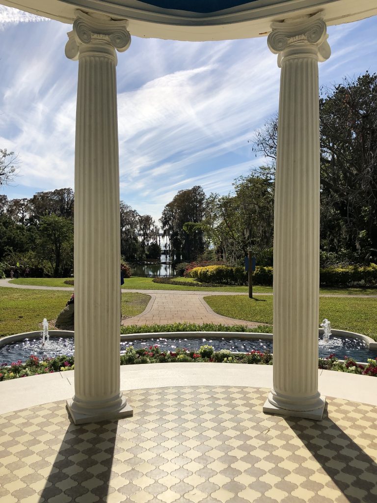 View from the highest point in Cypress Gardens LEGOLAND