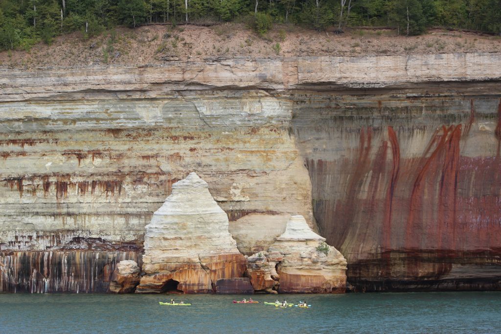 Pictured Rocks National Lakeshore, MI - Best Multigenerational Vacation Destinations