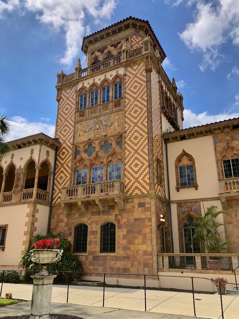 John & Mable Ringling's mansion, the Ca'D'Zan, Sarasota, FL