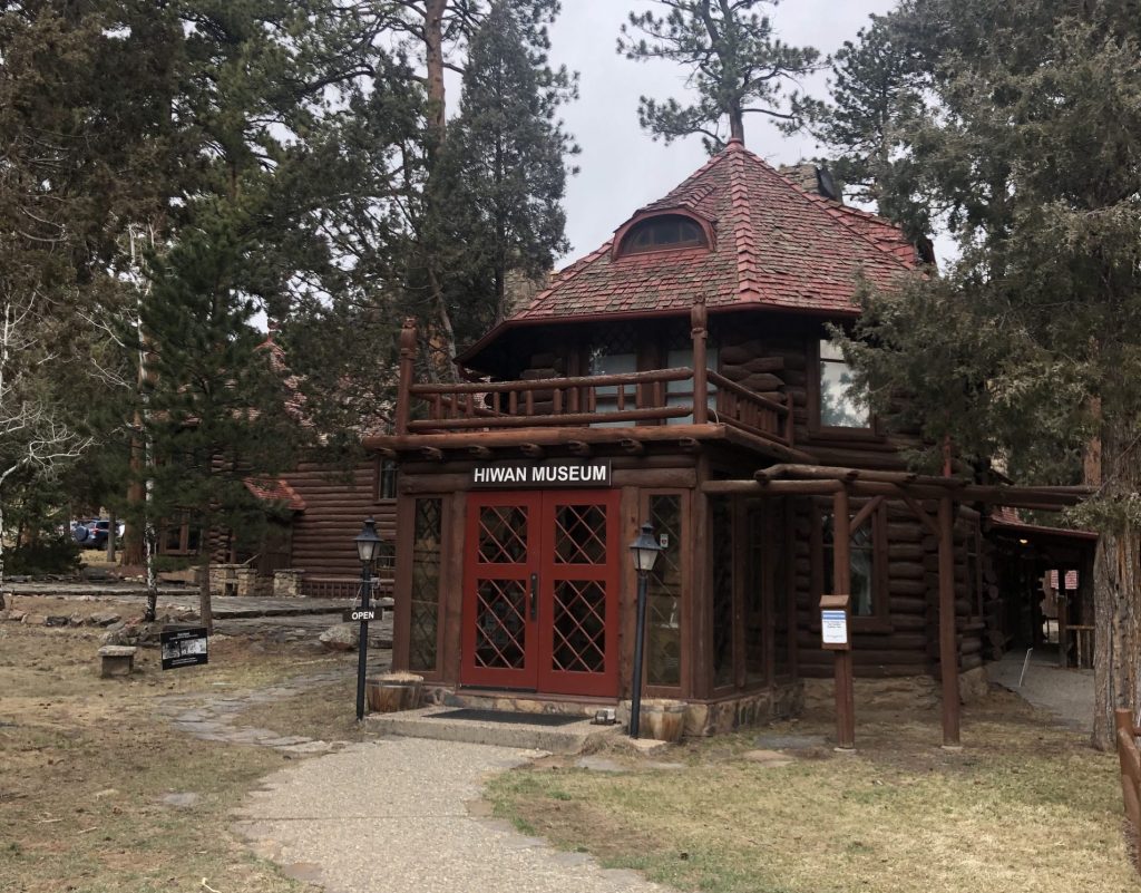 Entrance to the Hiwan Museum - Things To Do In Evergreen CO