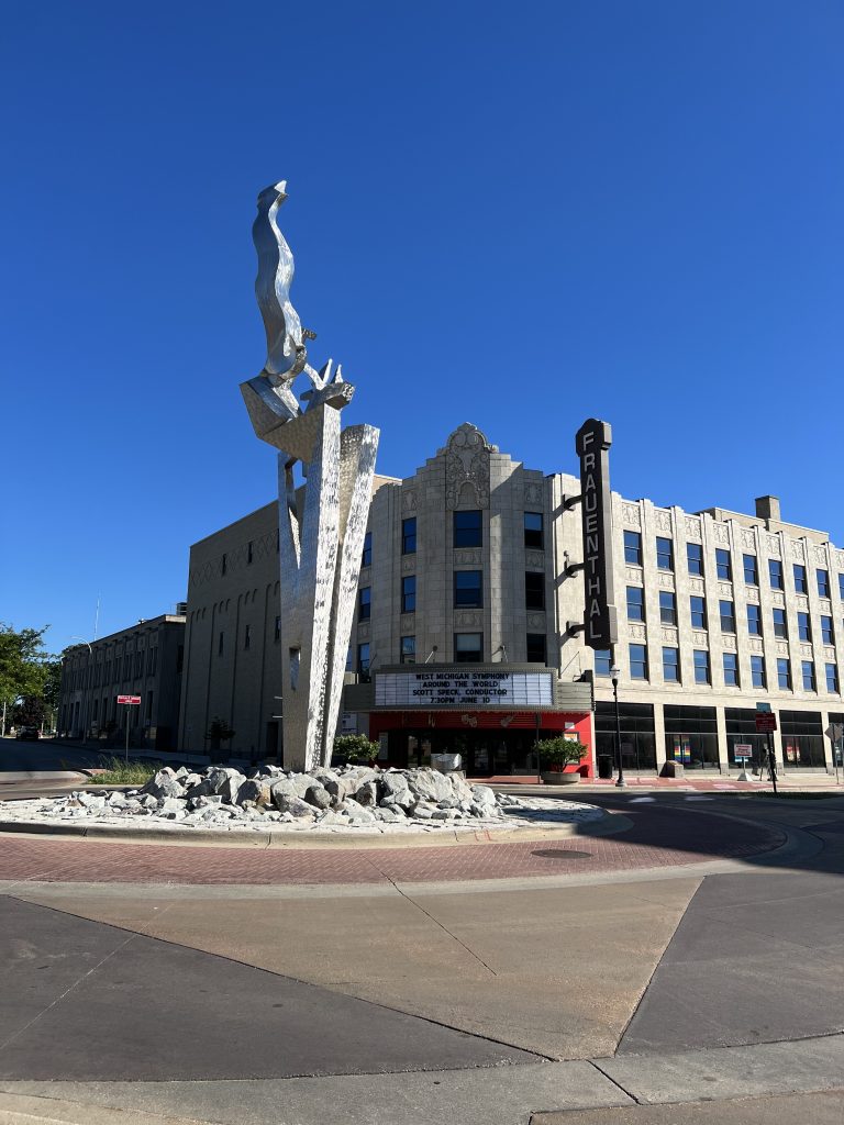 The Frauenthal located in downtown Muskegon MI