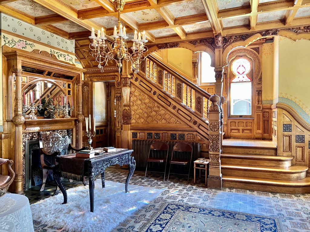 Foyer inside the Hackley Home, Muskegon, MI