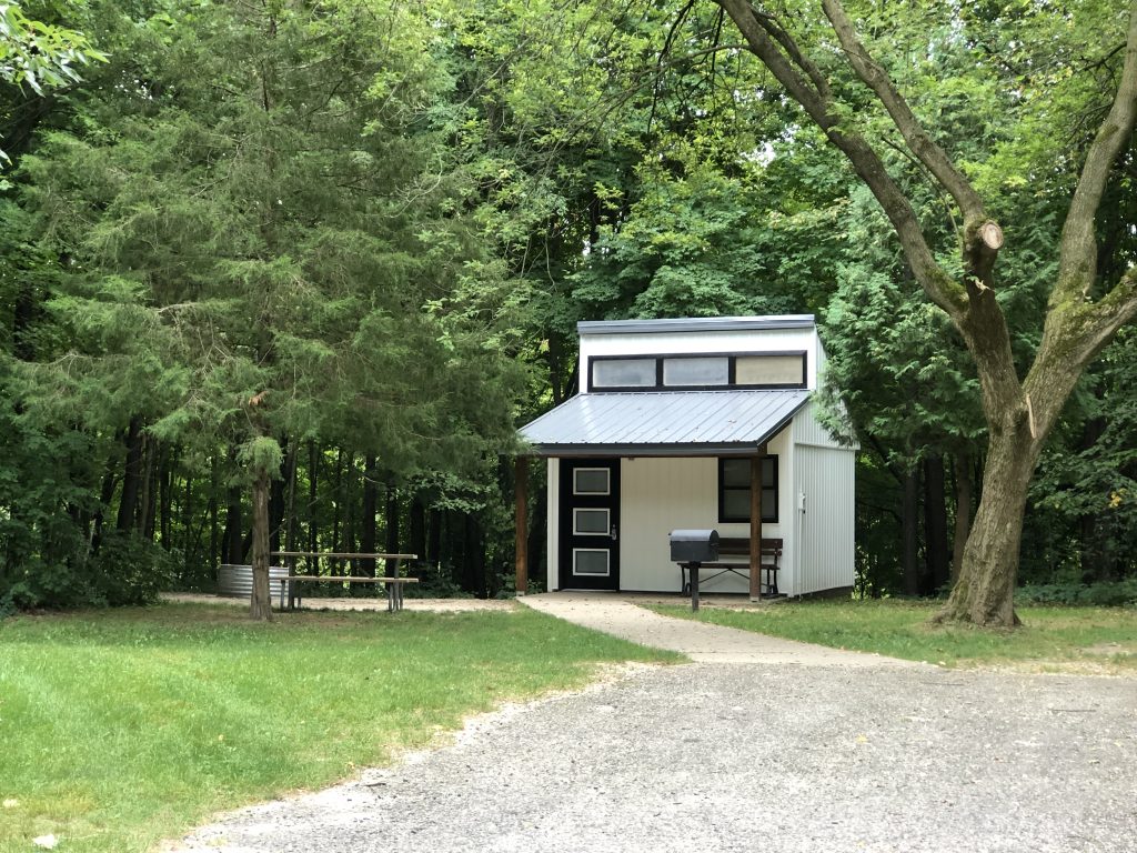 Sessions Lake Campground Mini Cabins - Ionia MI