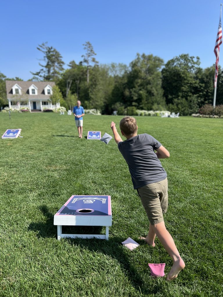 Lawn Games at The Inn at Stonecliffe